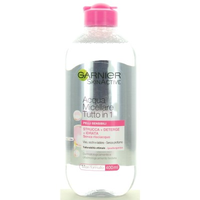 GARNIER ACQUA MICELLARE TUTTO IN 1 DETERGENTE PELLI SENSIBILI