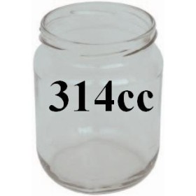 BORCANE DE STICLĂ CC. 314/70 BUC. 20 CU CAPACE ARPAIA