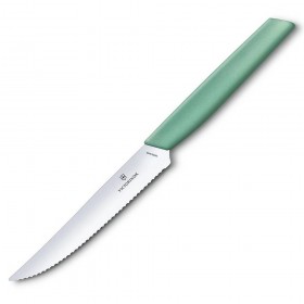 Victorinox Pizza sau cuțit de carne menta-verde Swiss
