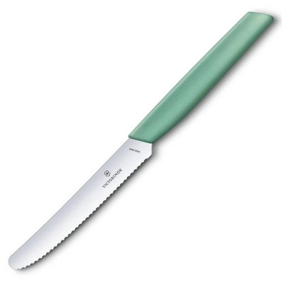 Victorinox Menta-cuțit de masă verde Elvețian Modern rotunjite