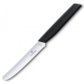 Victorinox Cuțit de masă Negru Elvețian Modern Rotunjit lama