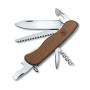 VICTORINOX MULTIUSO FORESTER WOOD GUANCIALI LEGNO DI NOCE ART.