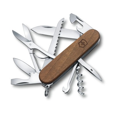 MULTIFUNCȚIONAL VICTORINOX HUNTSMAN PERNE BUNE DIN LEMN