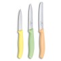 Victorinox Set 3 cutite de bucatarie cu manere portocaliu