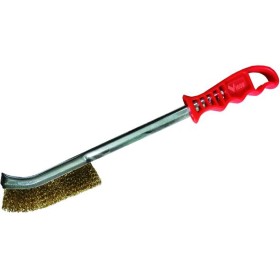 VIGOR SPAZZOLA BRISTLE HIGH MANICO LONG STEEL