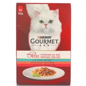 GOURMET MON PETIT 6 PORZIONIX50G TON-SOMON-PĂSTRĂV