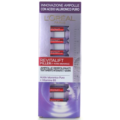 L'OREAL REVITALIFT FILLER 7 AMPOLLE RIMPOLPANTI 9 1 ML CON