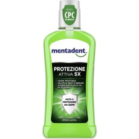MENTADENT COLLUTORIO PROTEZIONE ATTIVA 5X CPC TECHNOLOGY SENZA ALCOL 400 ML MENTADENT COLLUTORIO PROTEZIONE ATTIVA 5X CPC TECHNOLOGY SENZA