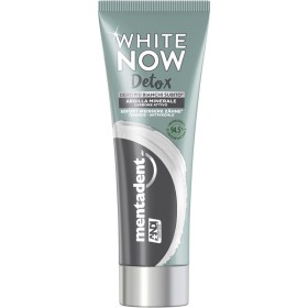 MENTADENT DENTIFRICIO WHITE NOW DETOX ARGILLA MINERALE CARBONE