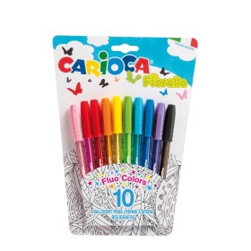 CARIOCA COLORATE BALLPOINT PEN PC-URI. 10