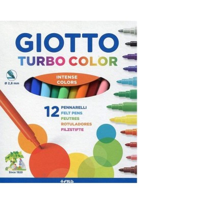 Giotto Pennarelli Turbo culori asortate PZ. 12