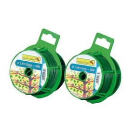 BOBINA DE SÂRMĂ PLASTIFIATĂ MT. 25 mm. 1,15 BOBINA DE SÂRMĂ PLASTIFIATĂ MT. 25 mm. 1,15