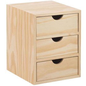 PIEPT DE LEMN DE SERTARE MINI BLOC 3 SERTARE CM. 21x20x28h.