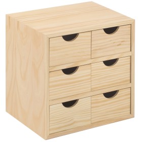 PIEPT DE LEMN DE SERTARE MINI BLOC 6 SERTARE CM. 28x20x28h.