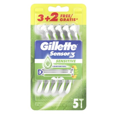 Gillette Sensor 3 aparat de ras de unică folosință sensibile