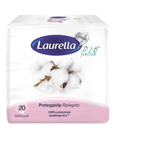 LAURELLA BIO COTTON PROTEGGI SLIP RIPIEGATI 20 PZ