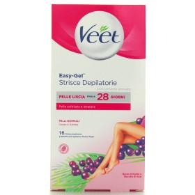 VEET 16 STRISCE DEPILATORIE CORPO PELLI NORMALI