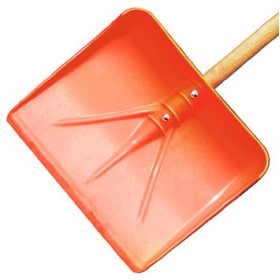 VIGOR PALA ÎMPINGĂTOR ABS PORTOCALIU CU MANICO cm. 44x38p.