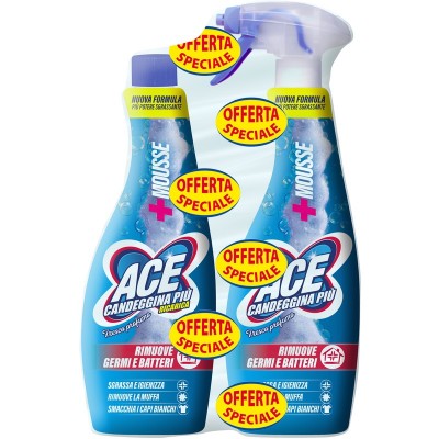 ACE SPRAY MOUSSE BLEACH MORE 'FRESH PARFUM 700 ML ȘI REUMPLERE