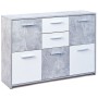 CREDENZA FLAVIUS LAMINATO BIANCO BETON.