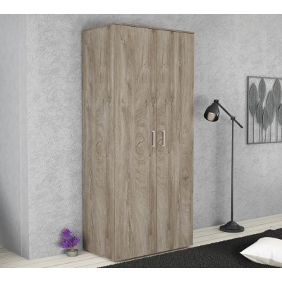 KIT ARMADIO 2 ANTE ROVERE cm. 87x195x50h.