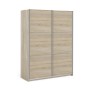 KIT ARMADIO VERONA 2 ANTE SCORREVOLI ROVERE cm.150x60x200h.