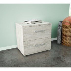 KIT NOPTIERA 2 SERTARE ALB VENA CM.44,4x40x33h.