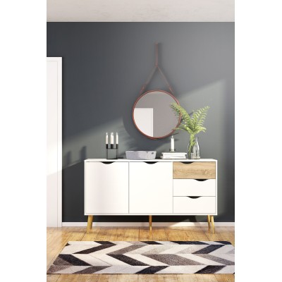 KIT CREDENZA OSLO cm.147x39x91h.