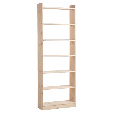 KIT LIBRERIA 7 RIPIANI cm. 80x25x216,7h.