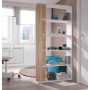 KIT BIBLIOTECA ALIDA WHITE ROVERE cm.90x25x180h.