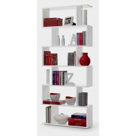 KIT LIBRERIA ATHENA BIANCA cm.80x25x192h.