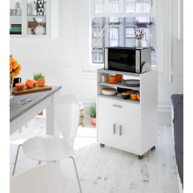 KIT MOBILE PORTAFORNO CON 1 CASSETTO E 2 ANTE cm. 59x40x92h.