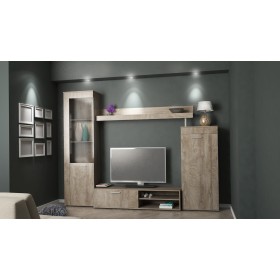 KIT PARETE LIVING SPAZIO 250x193x40 ROVERE.