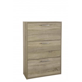 KIT SCARPIERA DOPPIA 3 RIBALTI cm. 65x25x99,6h. ROVERE