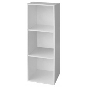 LIBRERIA MODELLO CUBO 3 BIANCO cm.31x91h.