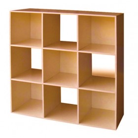 BIBLIOTECA MODELLO CUBO 9 CHERRY cm. 91x91h.