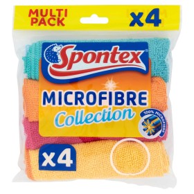 SPONTEX PANNO IN MICROFIBRE 4 Pz SPONTEX PANNO IN MICROFIBRE 4 Pz
