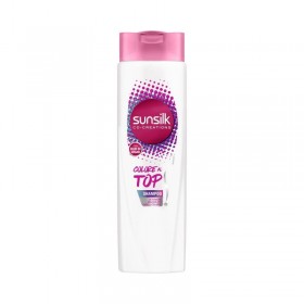 SUNSILK CULOAREA ȘAMPONULUI ÎN PARTEA DE SUS 220ML