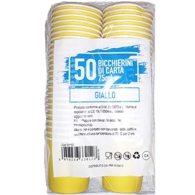 BIO BICHÂRTIE GALBENĂ CHIERINI PENTRU ML DE CAFEA. 75 BUC. 50