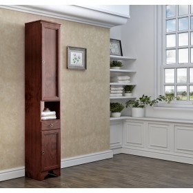 COLONNA DORIA 756 CON 2 ANTE E 1 CASSETTO cm.196h.VETRO