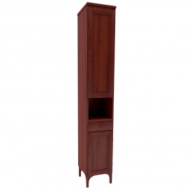 COLONNA ELEONORA 2 ANTE E 1 CASSETTO cm. 33x34x200h. VETRO