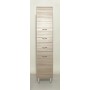 COLONNA FRANCESCA 2 ANTE E 2 CASETTI cm. 33x33x160h. OLMO