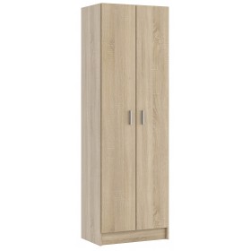 KIT ARMADIO CON 2 ANTE E 5 RIPIANI MULTIUSO cm. 59x37x180h.