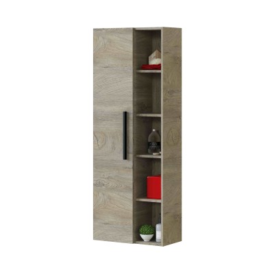 KIT COLONNA BAGNO ATHENA CON 1 ANTA E 1 VANO cm. 51x25x135h.