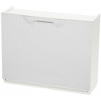 PANTOF CABINET MODUL cm 51x17,3x41h. RATTAN ALB