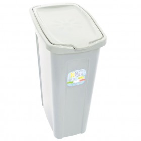 PORTABIANCHERIA cm. 25x35x53h. 35LT. BIANCO