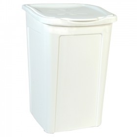 PORTABIANCHERIA cm. 37x37x53h. 50LT. BIANCO