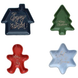 Farfurie Tognana 12 cm x 11 cm x H 2 cm Joy&Home Portelan multicolor Farfurie Tognana 12 cm x 11 cm x H 2 cm Joy&Home Portelan