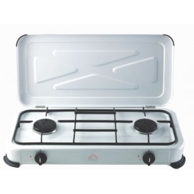 DCG FORNELLO A GAS GPL EKP2422 CON 2 FUOCHI cm. 59x29x9,5