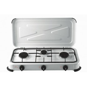 DCG FORNELLO A GAS GPL EKP2423 CON 3 FUOCHI cm. 59x29x9,5